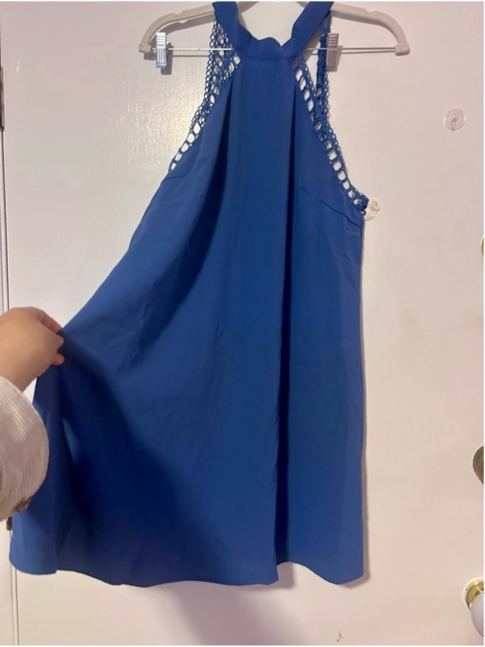 Deep Focus Blue Mini Dress size XL - Picture 3 of 6
